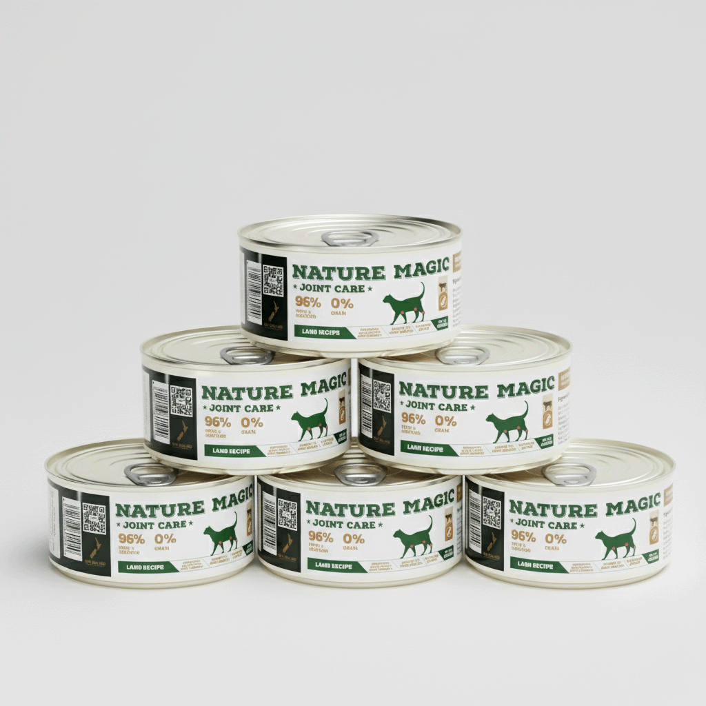 NATURE MAGIC Joint Care Wet Cat Food - Chicken Recipe - 85g (12 Pack)