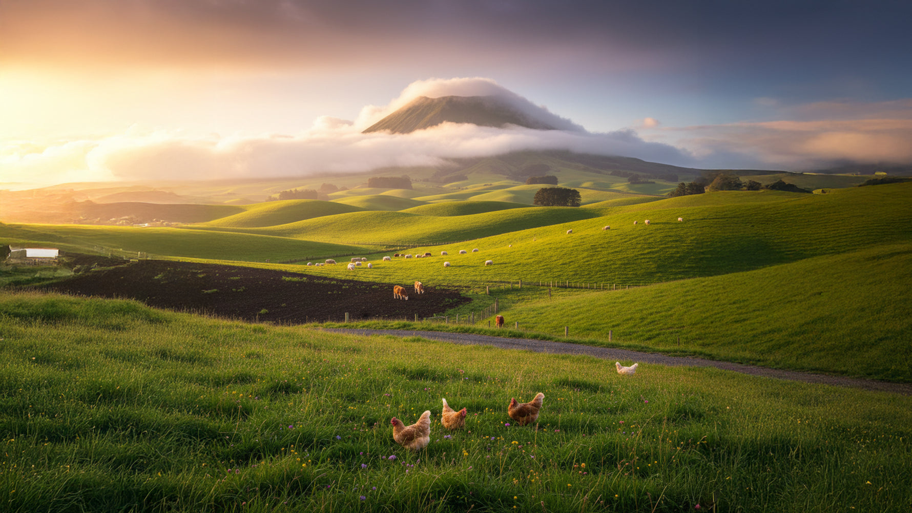 New Zealand North Island Pastures