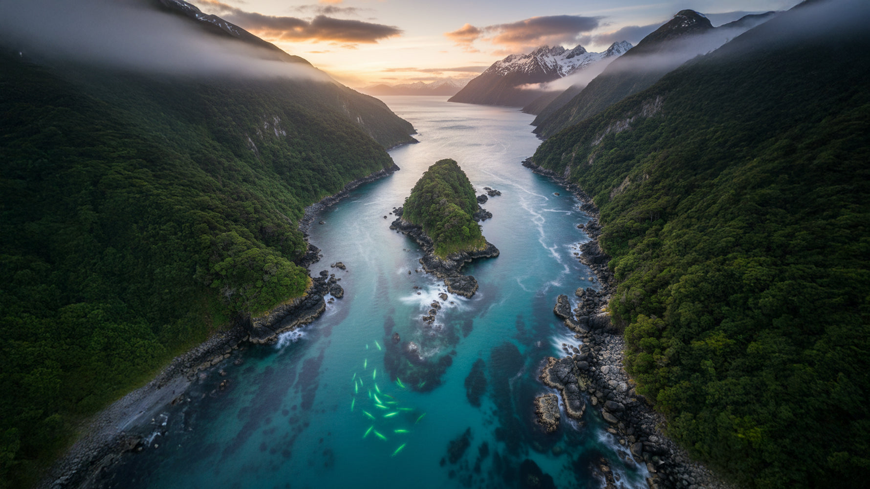 New Zealand South Island Waters