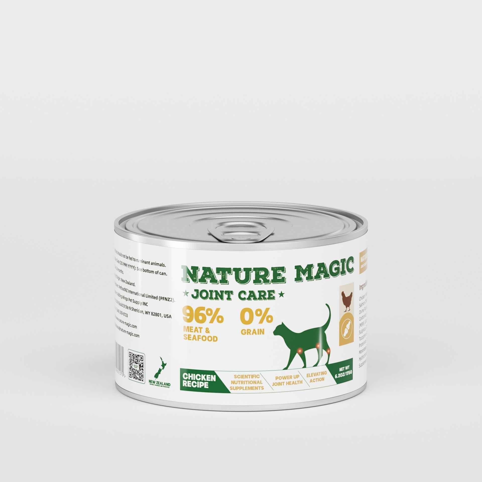 NATURE MAGIC Joint Care Wet Cat Food - Lamb Recipe - 175g Can