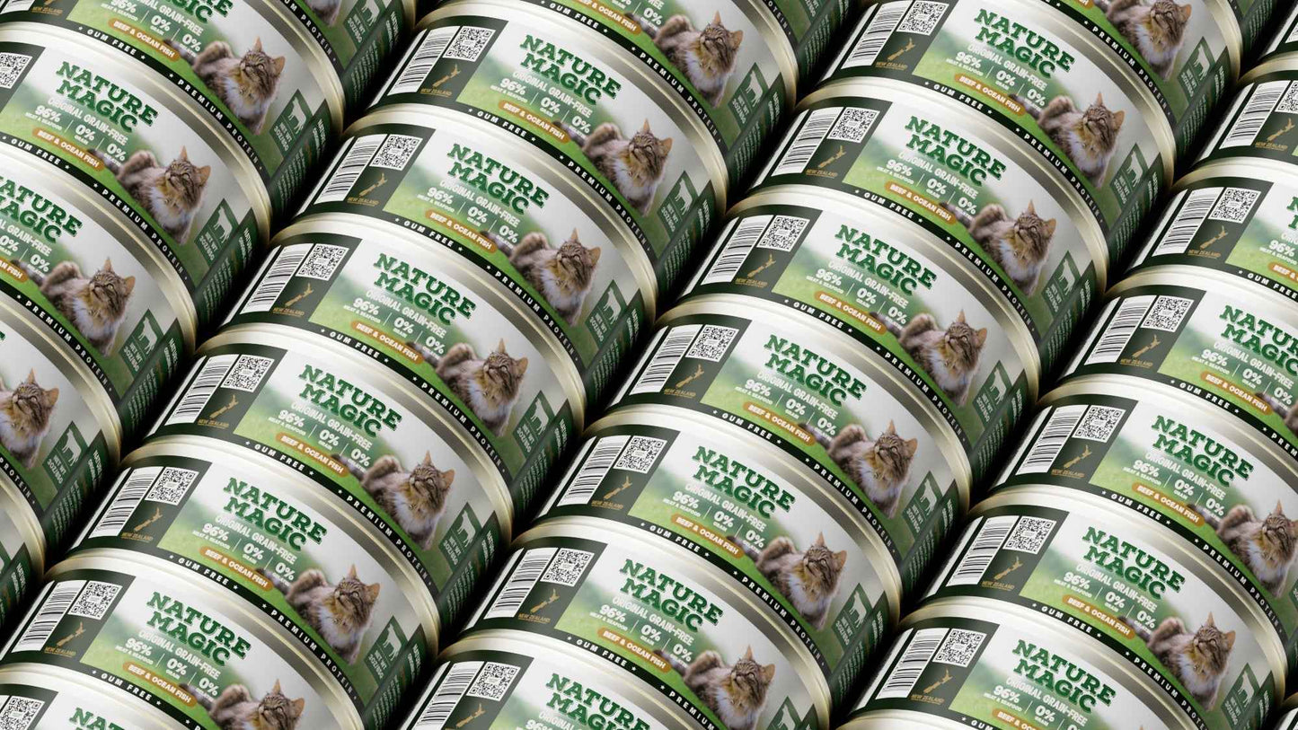Wet Food For Cats Lamb & Salmon Recipe 85g