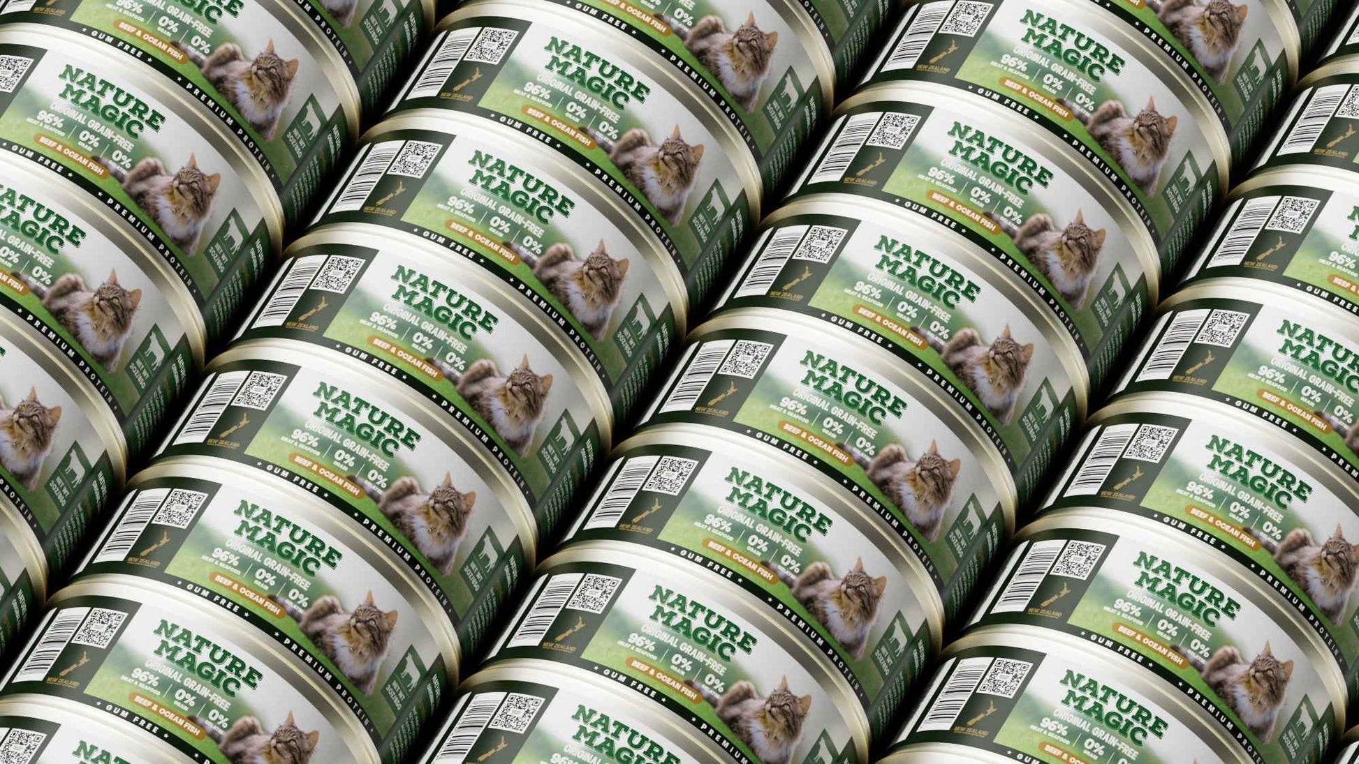 Wet Food For Cats Lamb & Salmon Recipe 85g