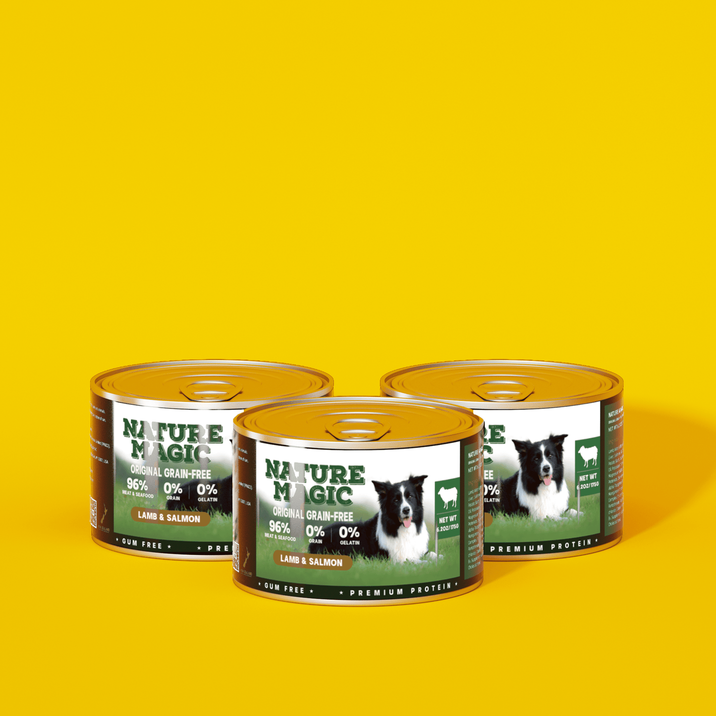 NATURE MAGIC Grain Free Wet Dog Food - Chicken & Cod Recipe - 175g (6 Pack)