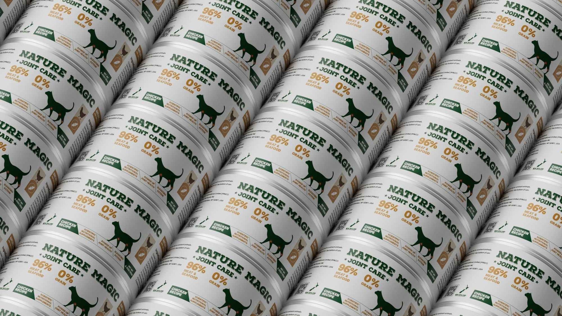 NATURE MAGIC Joint Care Wet Dog Food - Chicken Recipe - 175g (6 Pack)