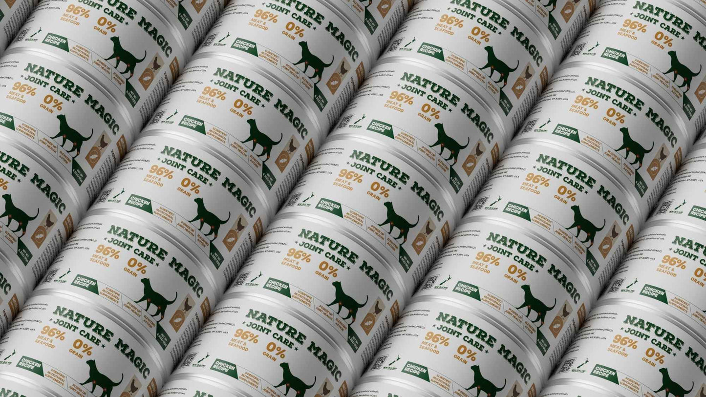 NATURE MAGIC Joint Care Wet Dog Food - Lamb Recipe - 175g (6 Pack)