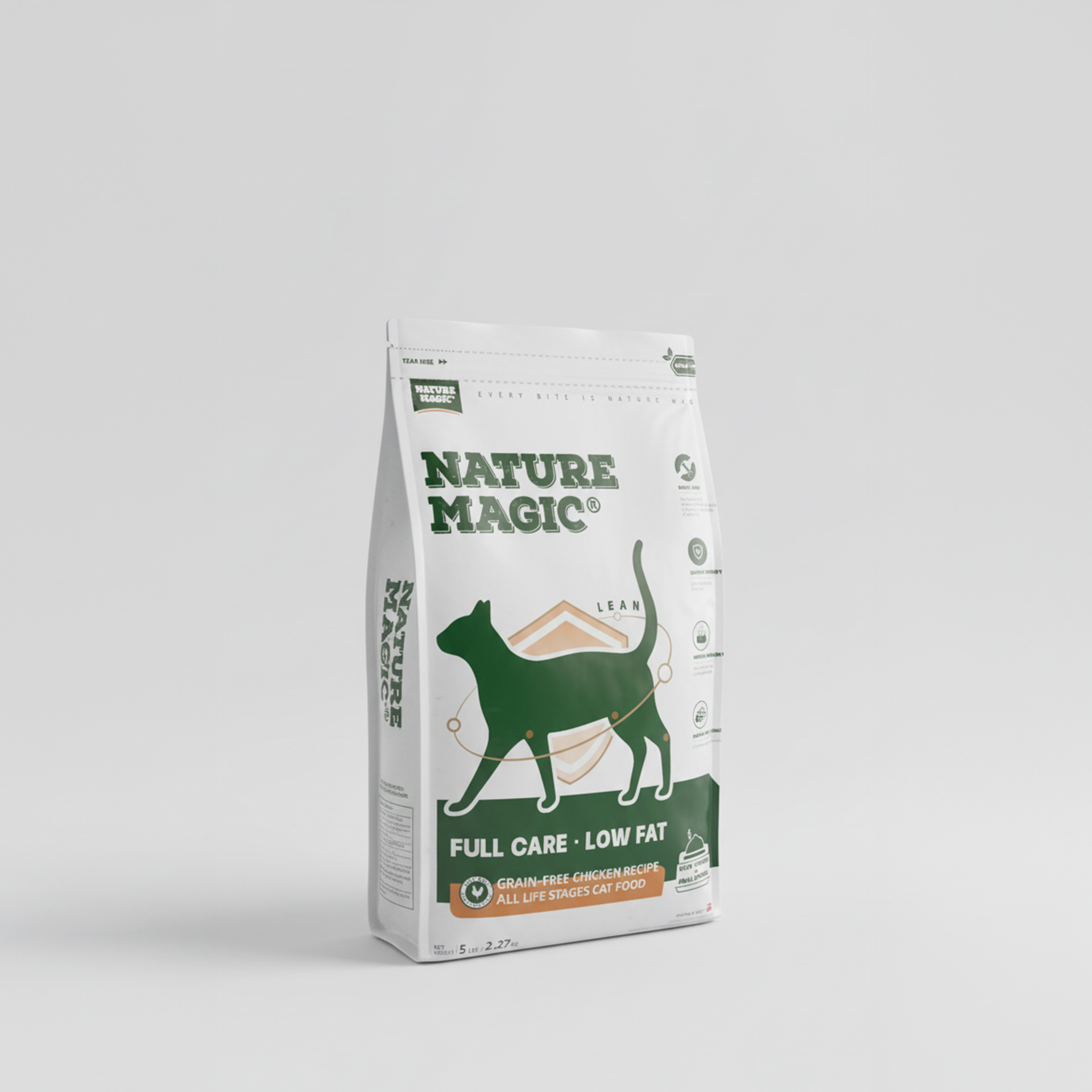 貓貓 低溫慢煮烘焙乾糧 5LB 單罐