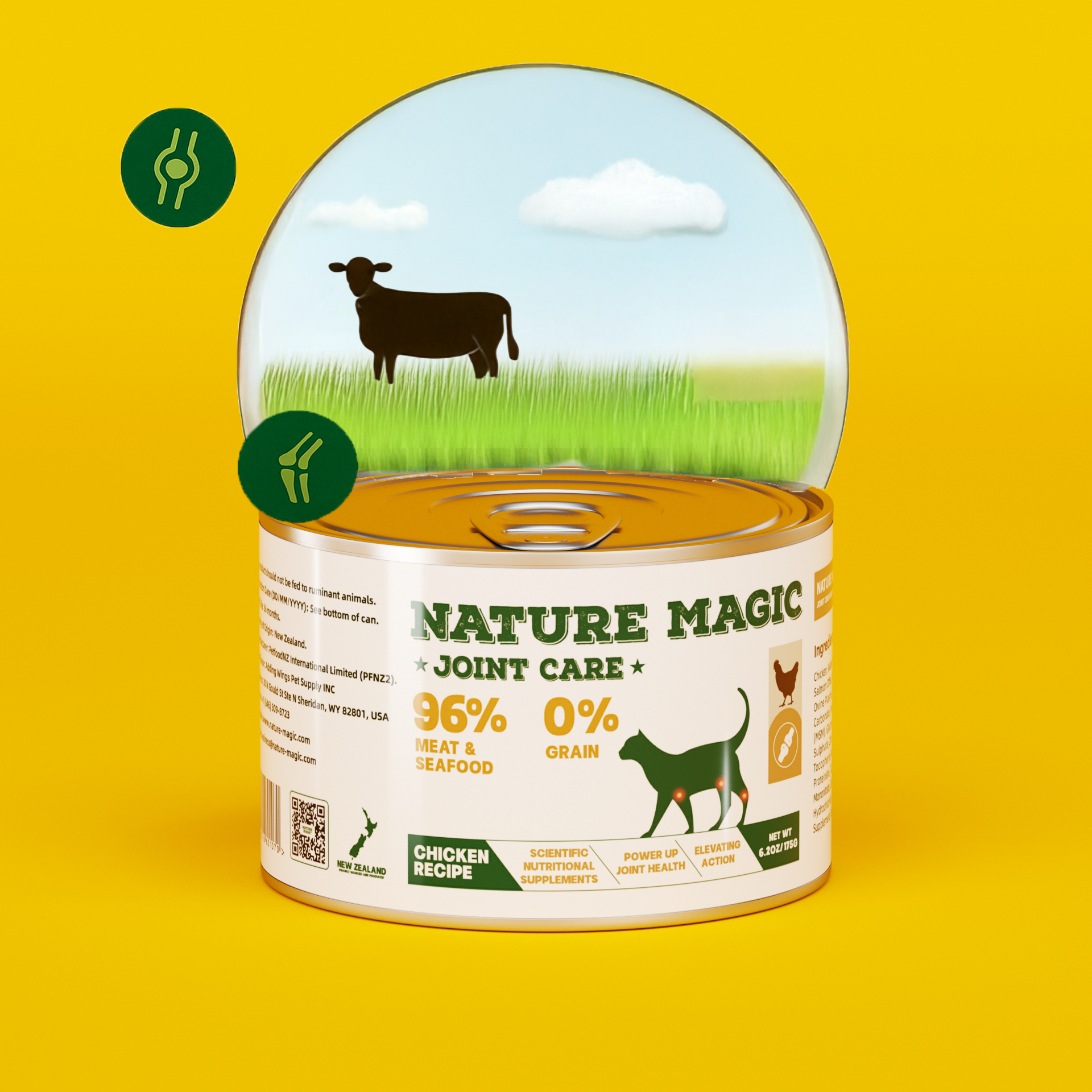 Cat Wet Food 175G Pasture-Raised Lamb