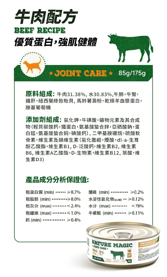 Cat Wet Food 85G Ingredients Breakdown